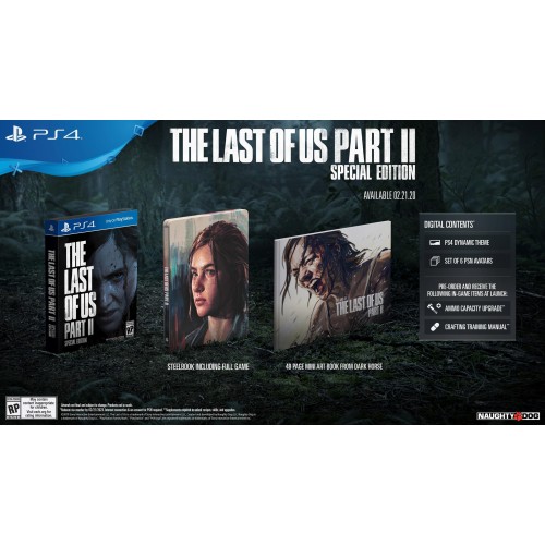 The Last of Us Part II Collector's Edition For Playstation cheapest 4